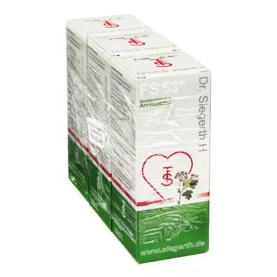 FS 53 Dr.Siegerth H liquido, 3X100 ml FS 53 Dr.Siegerth H liquido, 3X100 ml