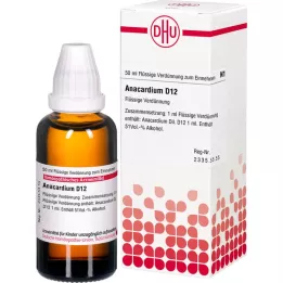 ANACARDIUM D 12 Diluizione, 50 ml