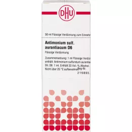 ANTIMONIUM SULFURATUM aurantiacum D 6 Diluizione, 50 ml