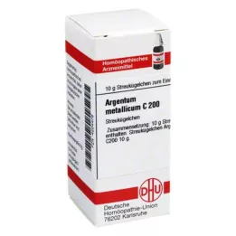 DHU Argentum Metallicum C 200 Gl, 10 g