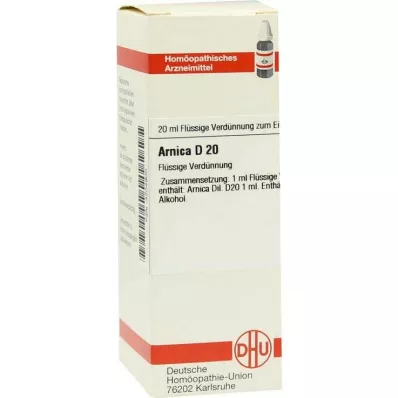 ARNICA D 20 Diluizione, 20 ml ARNICA D 20 Diluizione, 20 ml