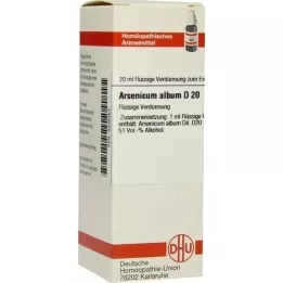 ARSENICUM ALBUM D 20 Diluizione, 20 ml