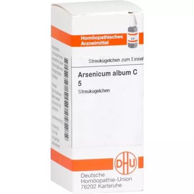 ARSENICUM ALBUM C 5 globuli, 10 g