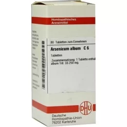 ARSENICUM ALBUM C 6 compresse, 80 pz