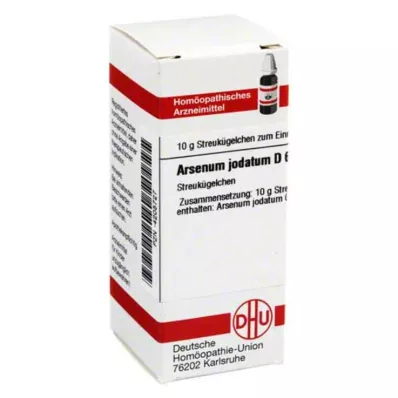 DHU Arsenum jodatum D 6 globuli, 10 g DHU Arsenum jodatum D 6 globuli, 10 g