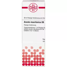 ARUNDO mauritanica D 6 Diluizione, 20 ml