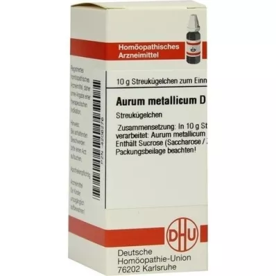 AURUM METALLICUM D 200 globuli, 10 g