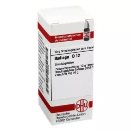 DHU Badiaga D 12 globuli, 10 g