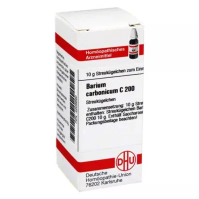DHU Bario carbonicum C 200 globuli, 10 g DHU Bario carbonicum C 200 globuli, 10 g