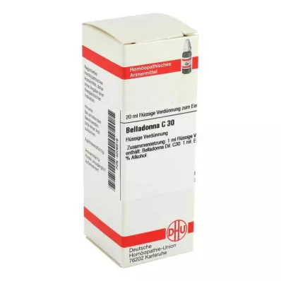 BELLADONNA Diluizione C 30, 20 ml BELLADONNA Diluizione C 30, 20 ml