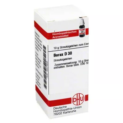 BORAX D 30 globuli, 10 g BORAX D 30 globuli, 10 g