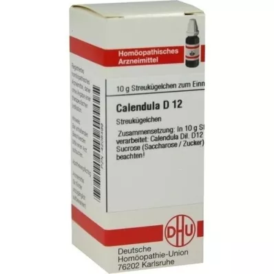CALENDULA D 12 globuli, 10 g