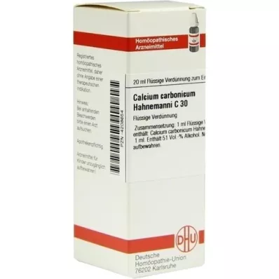 CALCIUM CARBONICUM Hahnemanni C 30 Diluizione, 20 ml