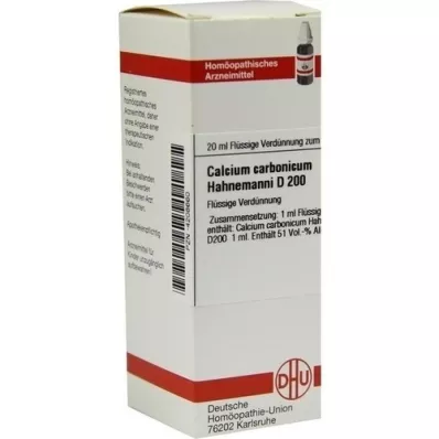 CALCIUM CARBONICUM Hahnemanni D 200 Diluizione, 20 ml