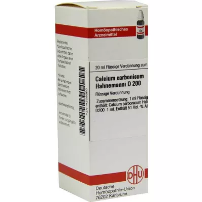 DHU Calcio carbonico D 200 dil, 20 ml