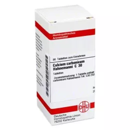DHU Calcio carbonico C 30 compresse, 80 pezzi