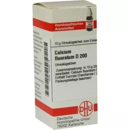 CALCIUM FLUORATUM D 200 globuli, 10 g