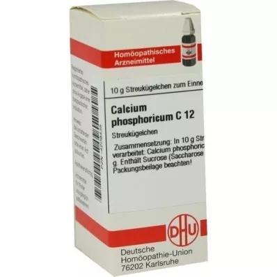 CALCIUM PHOSPHORICUM C 12 globuli, 10 g