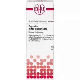 CAPSELLA BURSA pastoris D 3 diluizione, 20 ml