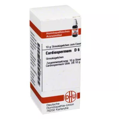 CARDIOSPERMUM D 6 globuli, 10 g CARDIOSPERMUM D 6 globuli, 10 g