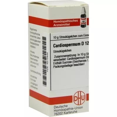 CARDIOSPERMUM D 12 globuli, 10 g