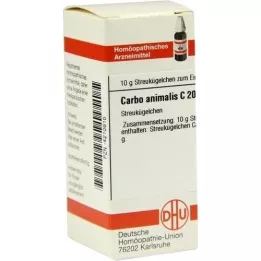 CARBO ANIMALIS C 200 globuli, 10 g