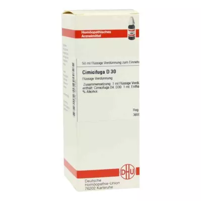 CIMICIFUGA D 30 Diluizione, 50 ml