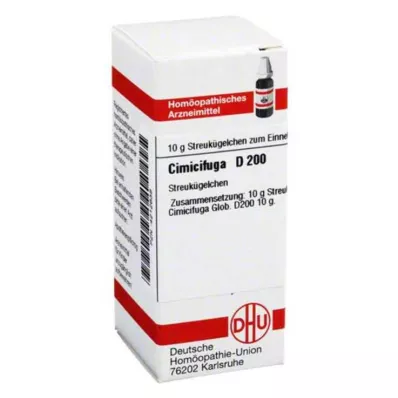 DHU Cimicifuga D 200 globuli, 10 g DHU Cimicifuga D 200 globuli, 10 g