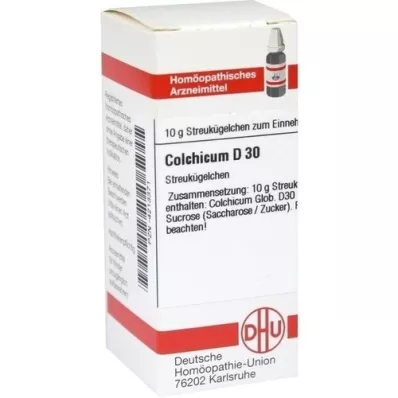 COLCHICUM D 30 globuli, 10 g