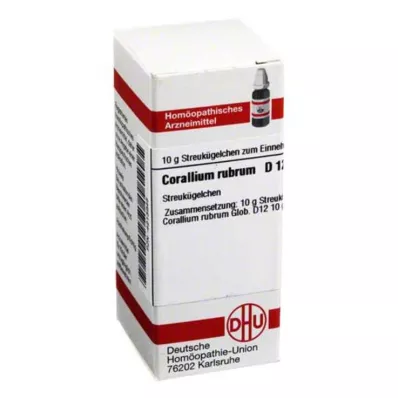 CORALLIUM RUBRUM D 12 globuli, 10 g