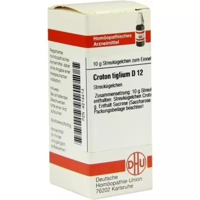 CROTON TIGLIUM D 12 globuli, 10 g