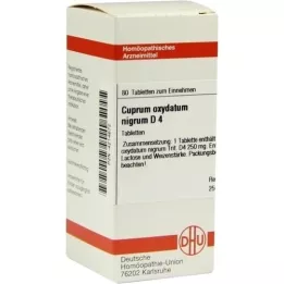 CUPRUM OXYDATUM nigrum D 4 compresse, 80 pc