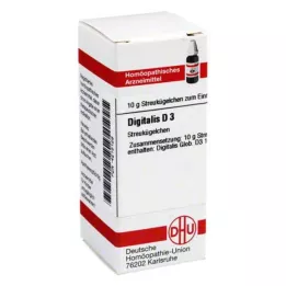 DHU Digitalis D 3 globuli, 10 g