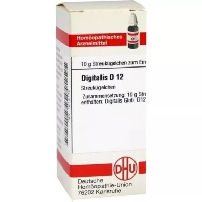 DIGITALIS D 12 globuli, 10 g