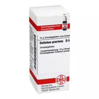 DHU Dolichos pruriens D 6 globuli, 10 g DHU Dolichos pruriens D 6 globuli, 10 g