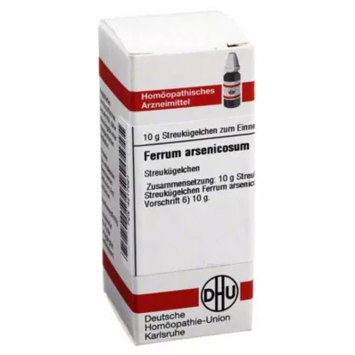 FERRUM ARSENICOSUM D 12 globuli, 10 g