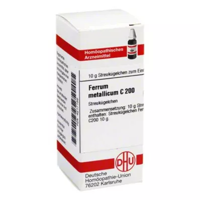DHU Ferrum Metallicum C 200 globuli, 10 g DHU Ferrum Metallicum C 200 globuli, 10 g
