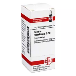DHU Ferrum Metallicum D 30 globuli, 10 g
