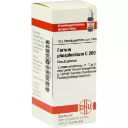 FERRUM PHOSPHORICUM C 200 globuli, 10 g