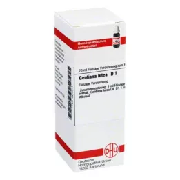 DHU Gentiana lutea D 1 Diluizione, 20 ml