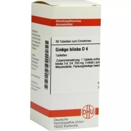 GINKGO BILOBA D 4 compresse, 80 pz