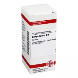 DHU Ginkgo biloba D 4 compresse, 80 pz