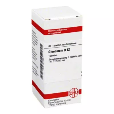 GLONOINUM D 12 compresse, 80 pz