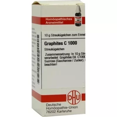 GRAPHITES Globuli C 1000, 10 g