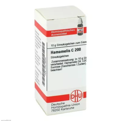 HAMAMELIS C 200 globuli, 10 g