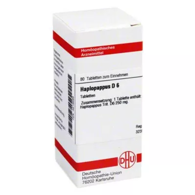 DHU Haplopappus D 6 compresse, 80 pz DHU Haplopappus D 6 compresse, 80 pz