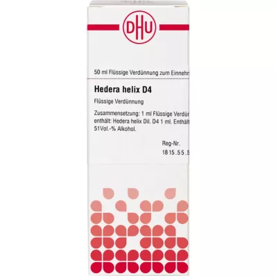 HEDERA HELIX diluizione D 4, 50 ml
