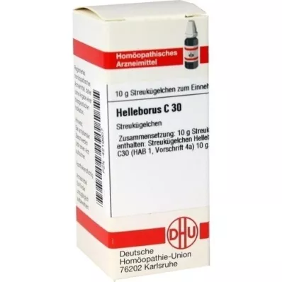 HELLEBORUS C 30 globuli, 10 g