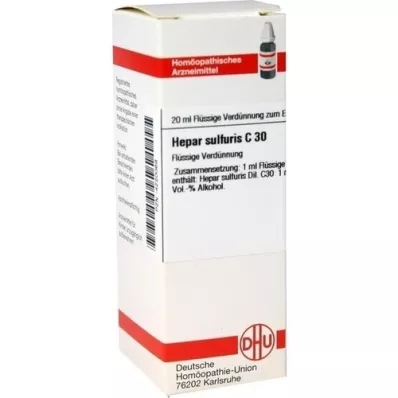 HEPAR SULFURIS Diluizione C 30, 20 ml