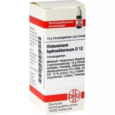 HISTAMINUM hydrochloricum D 12 globuli, 10 g
